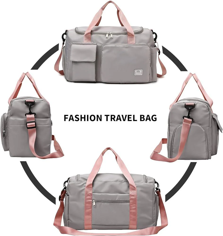 Water-Proof 6-Compartment Travel Bag (Unisex) - Image 11
