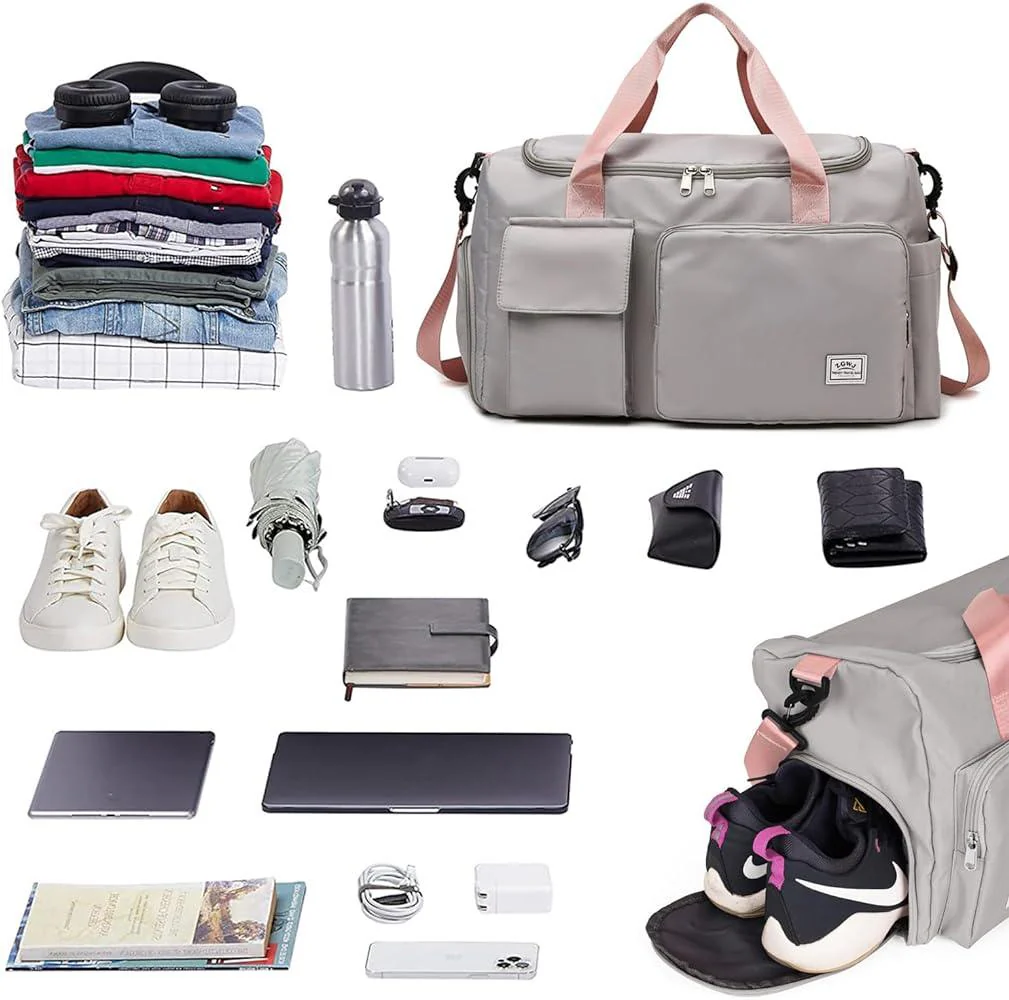 Water-Proof 6-Compartment Travel Bag (Unisex) - Image 5