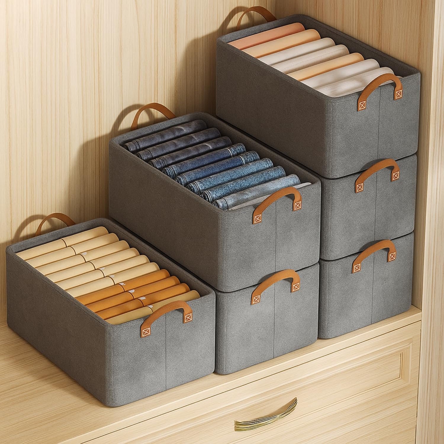 Large Foldable Storage Box Organizer (Buy 1 Get 1 FREE) - Image 5
