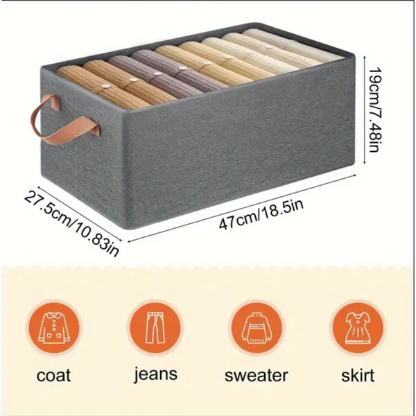 Large Foldable Storage Box Organizer (Buy 1 Get 1 FREE) - Image 7