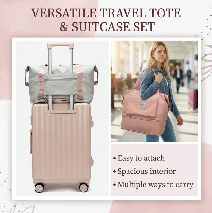 Water-Proof Foldable Travel Bag (Buy 1 Get 1 FREE) - Image 3
