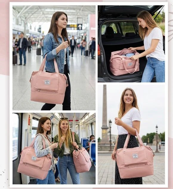 Water-Proof Foldable Travel Bag (Buy 1 Get 1 FREE) - Image 4