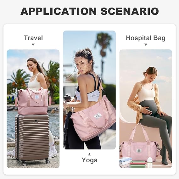 Water-Proof Foldable Travel Bag (Buy 1 Get 1 FREE) - Image 5