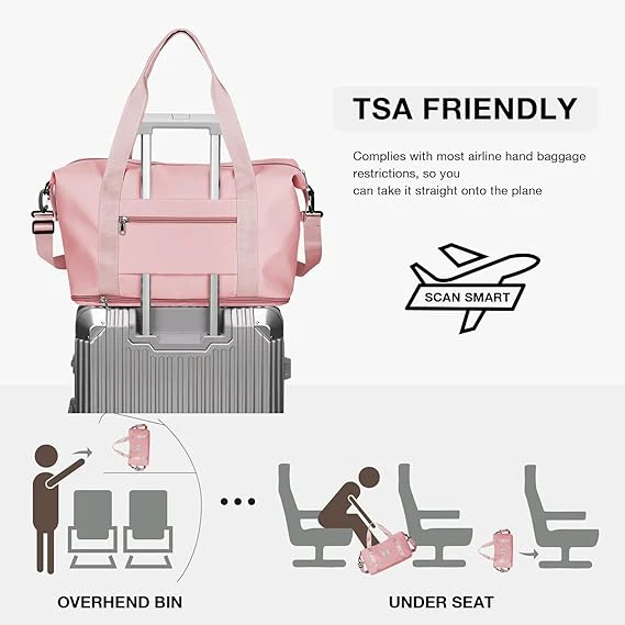 Water-Proof Foldable Travel Bag (Buy 1 Get 1 FREE) - Image 6